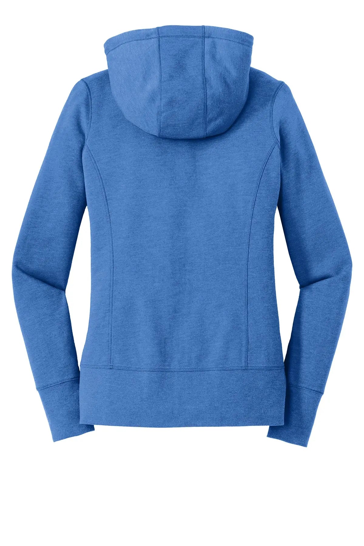 New Era® Women's Tri-Blend Fleece Full-Zip Hoodie Brand Logo #LNEA511