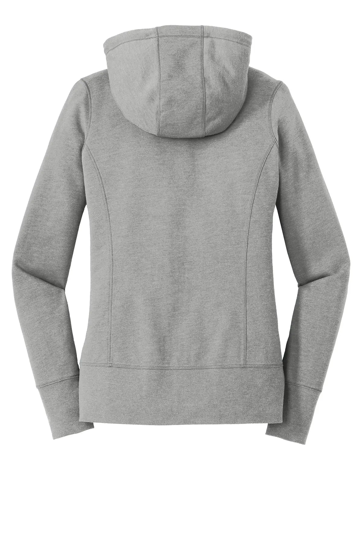 New Era® Women's Tri-Blend Fleece Full-Zip Hoodie Brand Logo #LNEA511