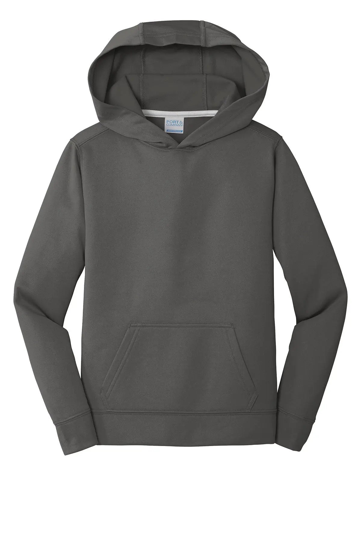 Port & Co™ Youth Performance Fleece Pullover Hooded Sweatshirt #PC590YH