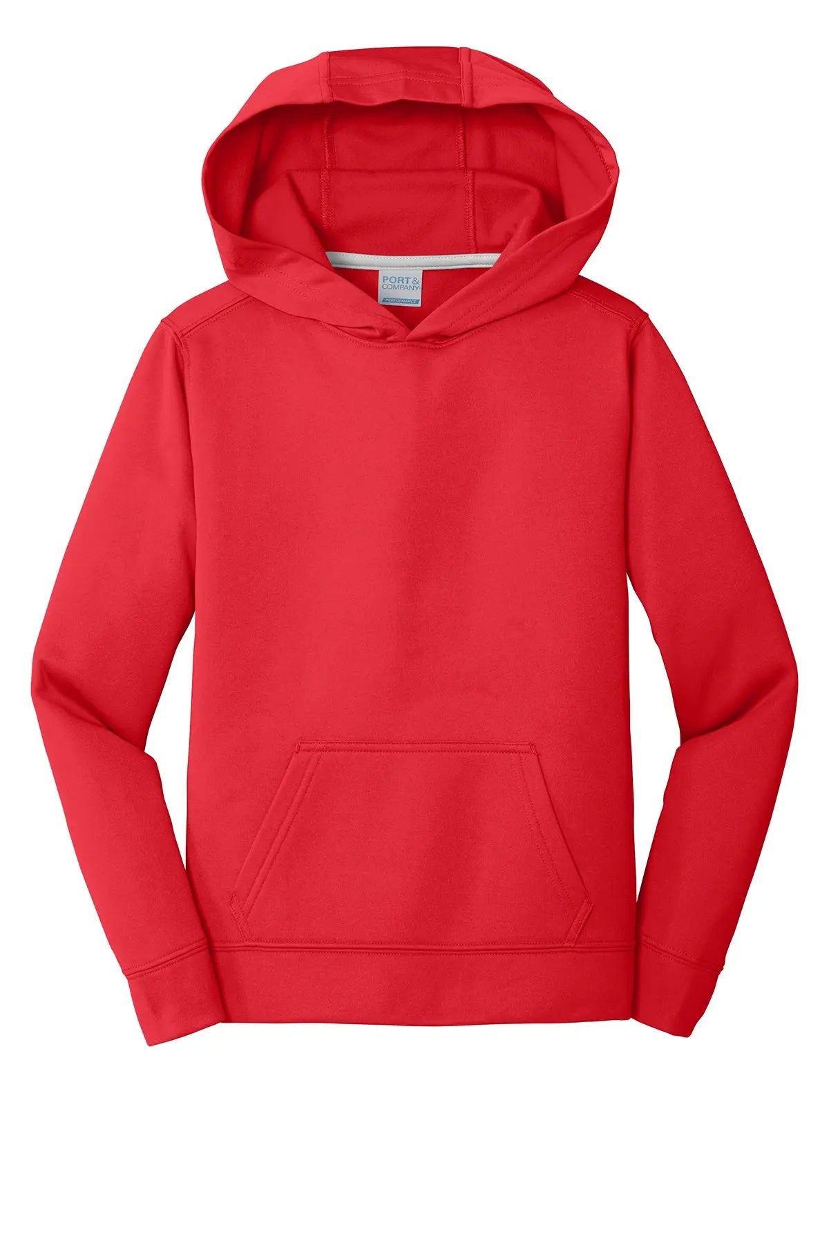 Port & Co™ Youth Performance Fleece Pullover Hooded Sweatshirt #PC590YH