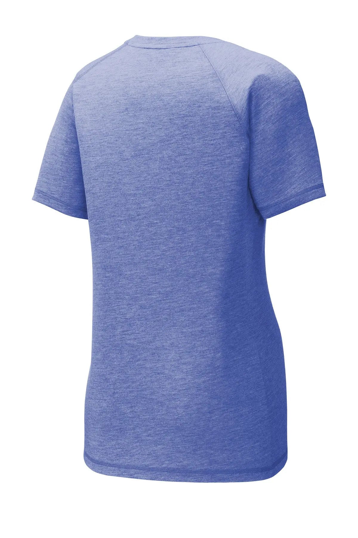 Sport-Tek® Women's PosiCharge® Tri-Blend Wicking Scoop Neck Raglan Tee #LST400