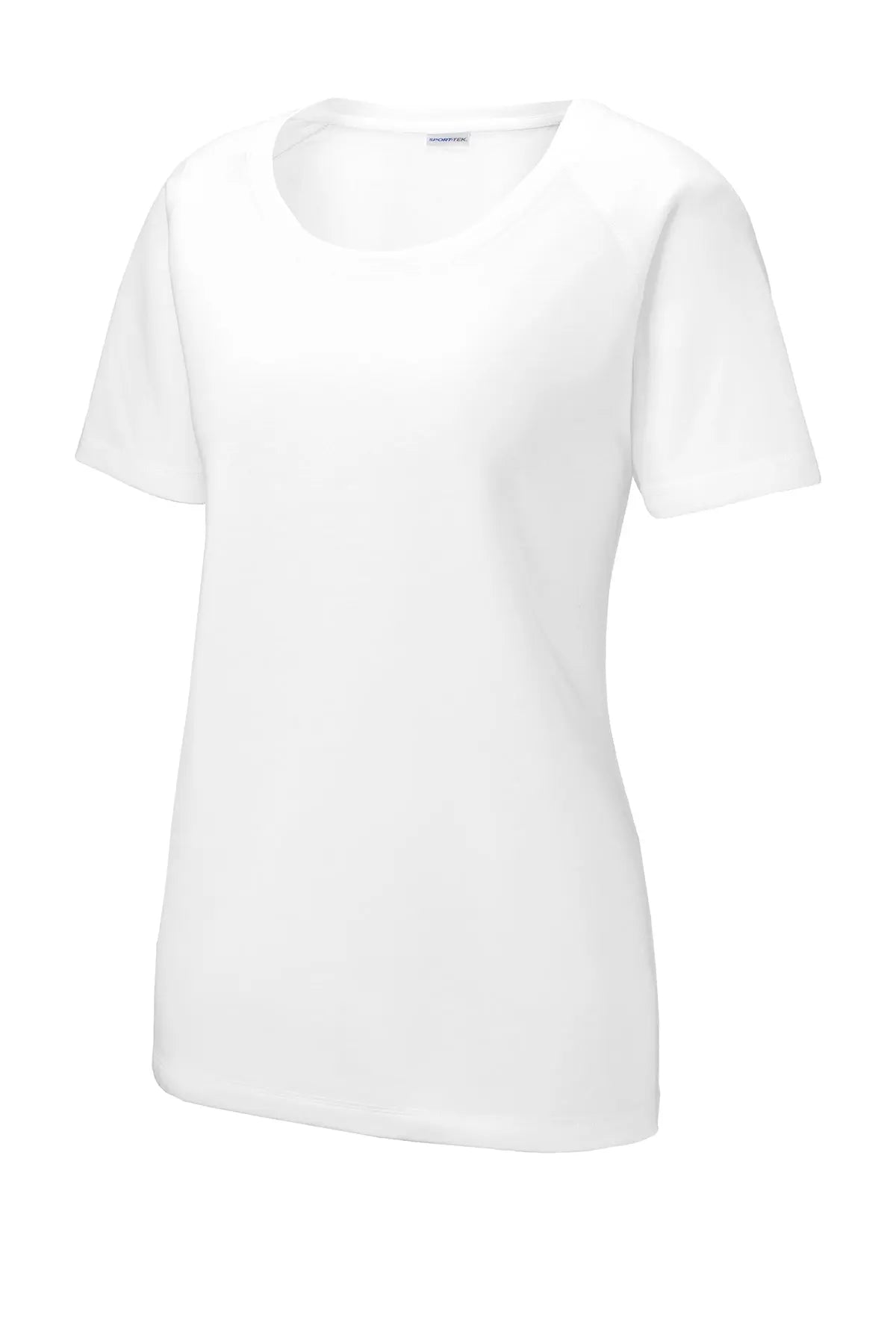 Sport-Tek® Women's PosiCharge® Tri-Blend Wicking Scoop Neck Raglan Tee #LST400