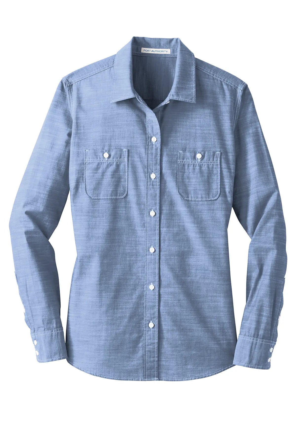 Port Authority® Women's Slub Chambray Shirt #LW380