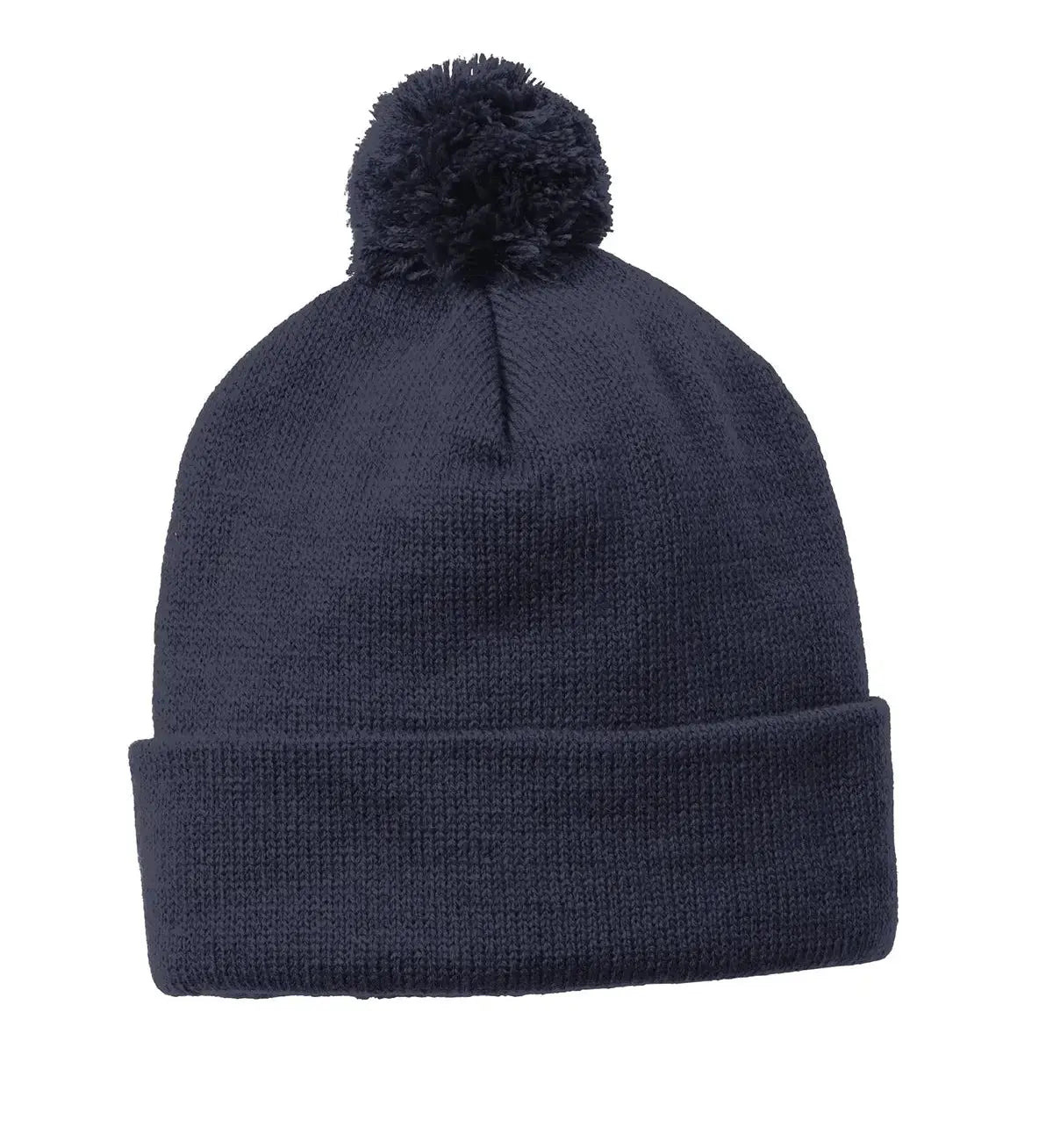 Sport-Tek ® Solid Pom Pom Beanie #STC37 Game Over Merch