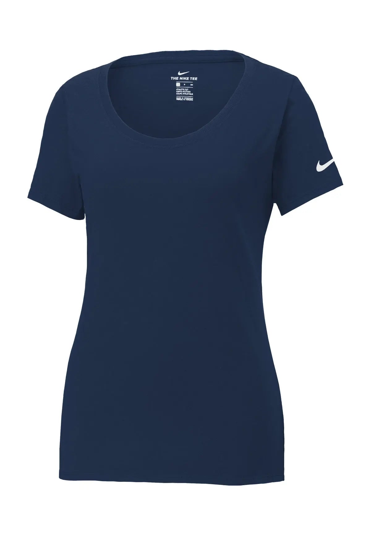 Nike Women's Dri-FIT Cotton/Poly Scoop Neck Tee #NKBQ5234