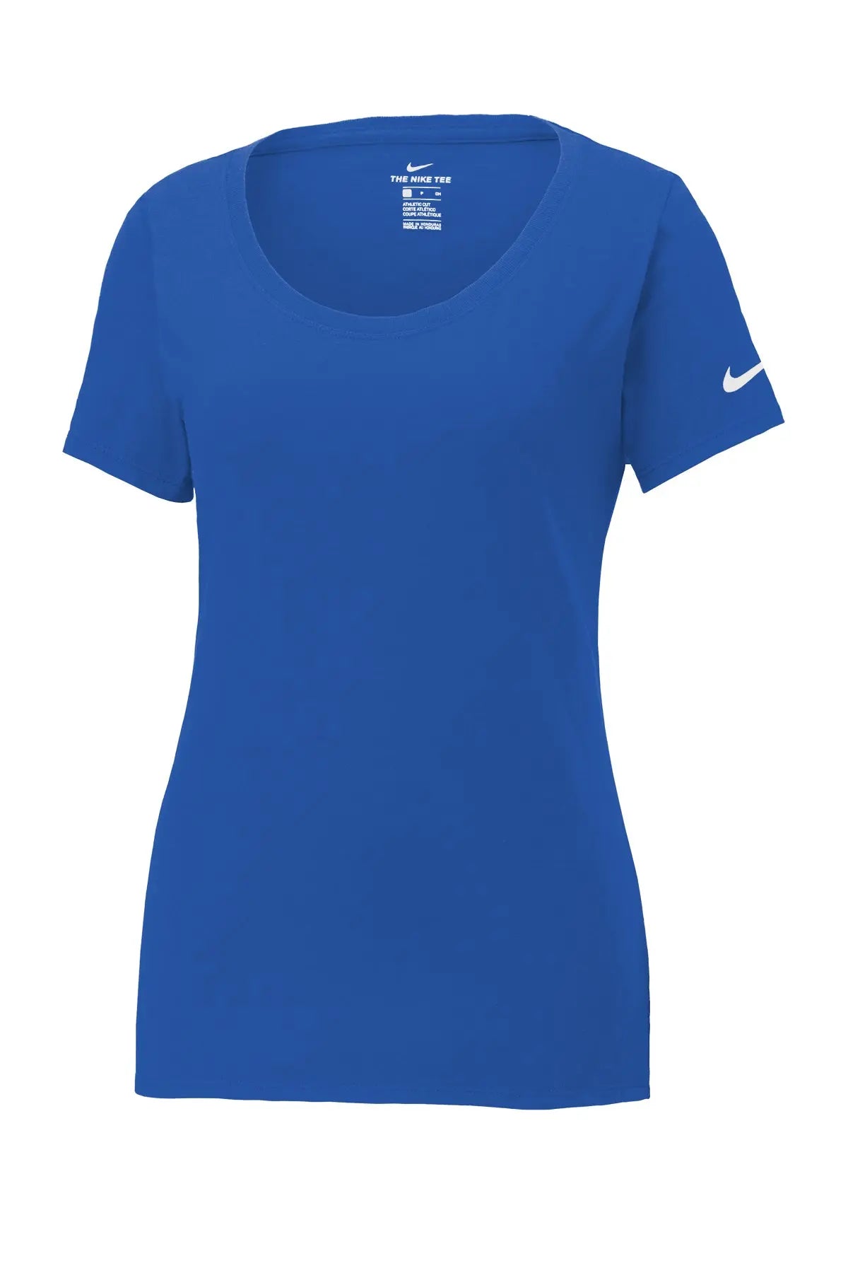 Nike Women's Dri-FIT Cotton/Poly Scoop Neck Tee #NKBQ5234