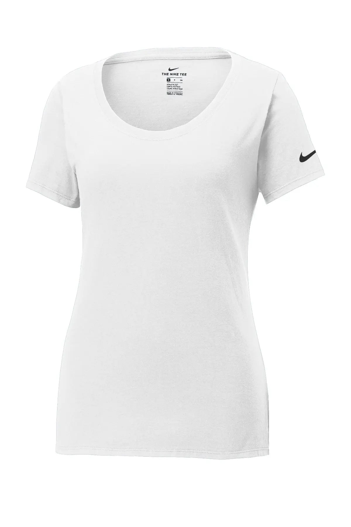 Nike Women's Dri-FIT Cotton/Poly Scoop Neck Tee #NKBQ5234