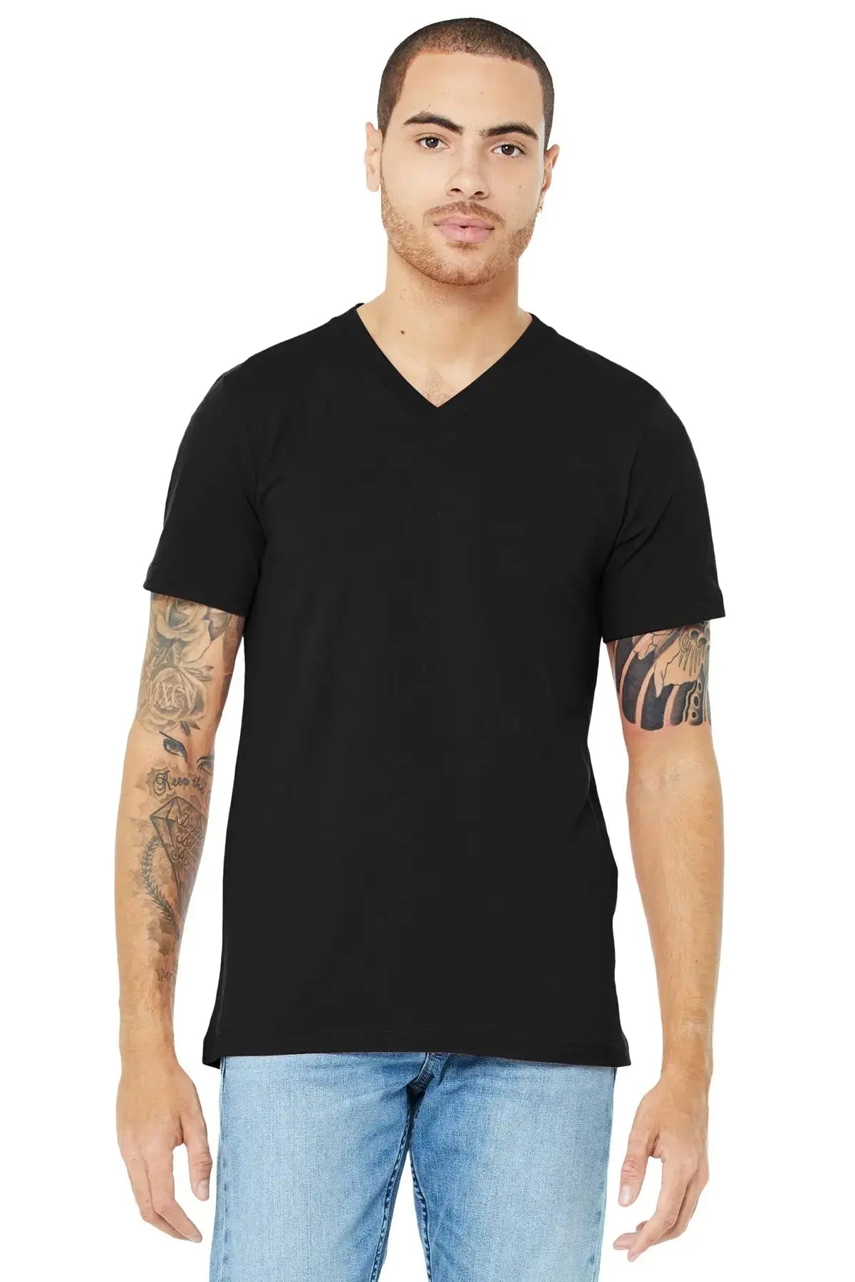 BELLA+CANVAS® Unisex Jersey Short Sleeve V-Neck Tee #BC3005 Game Over Merch