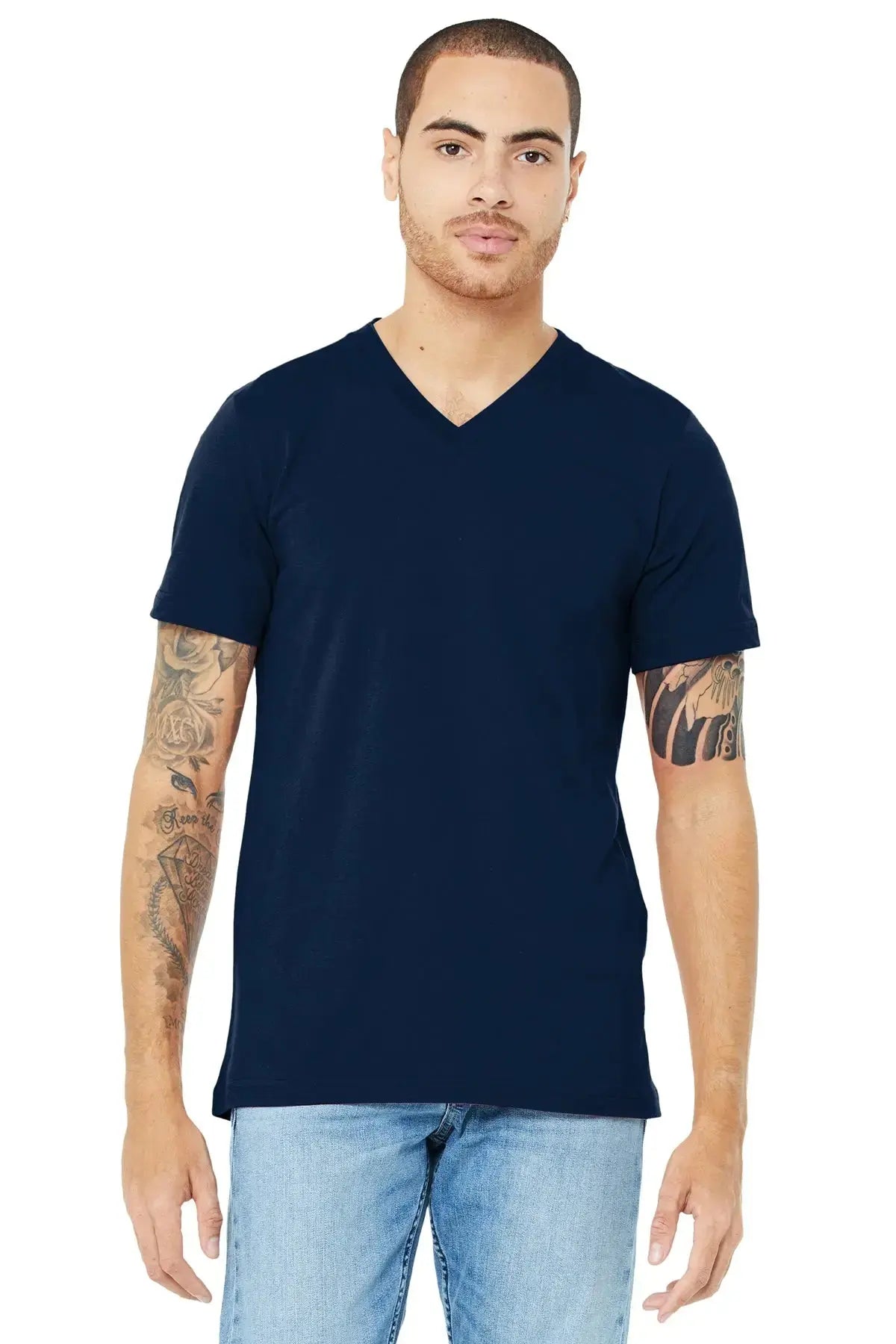BELLA+CANVAS® Unisex Jersey Short Sleeve V-Neck Tee #BC3005 Game Over Merch
