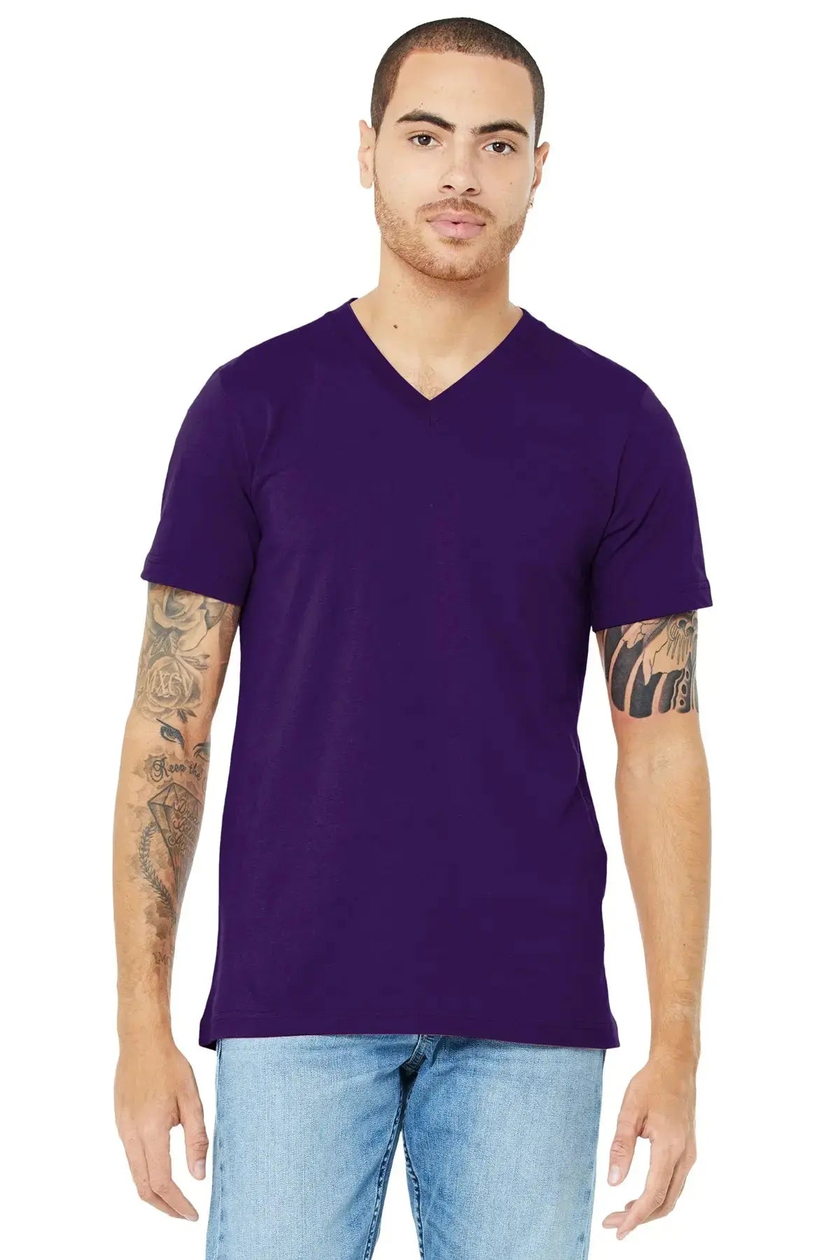 BELLA+CANVAS® Unisex Jersey Short Sleeve V-Neck Tee #BC3005 Game Over Merch