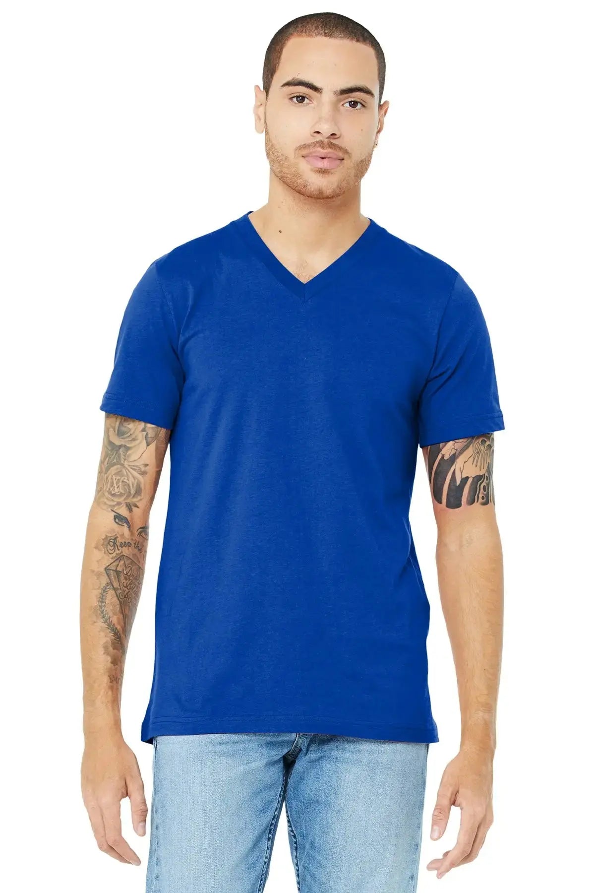 BELLA+CANVAS® Unisex Jersey Short Sleeve V-Neck Tee #BC3005 Game Over Merch