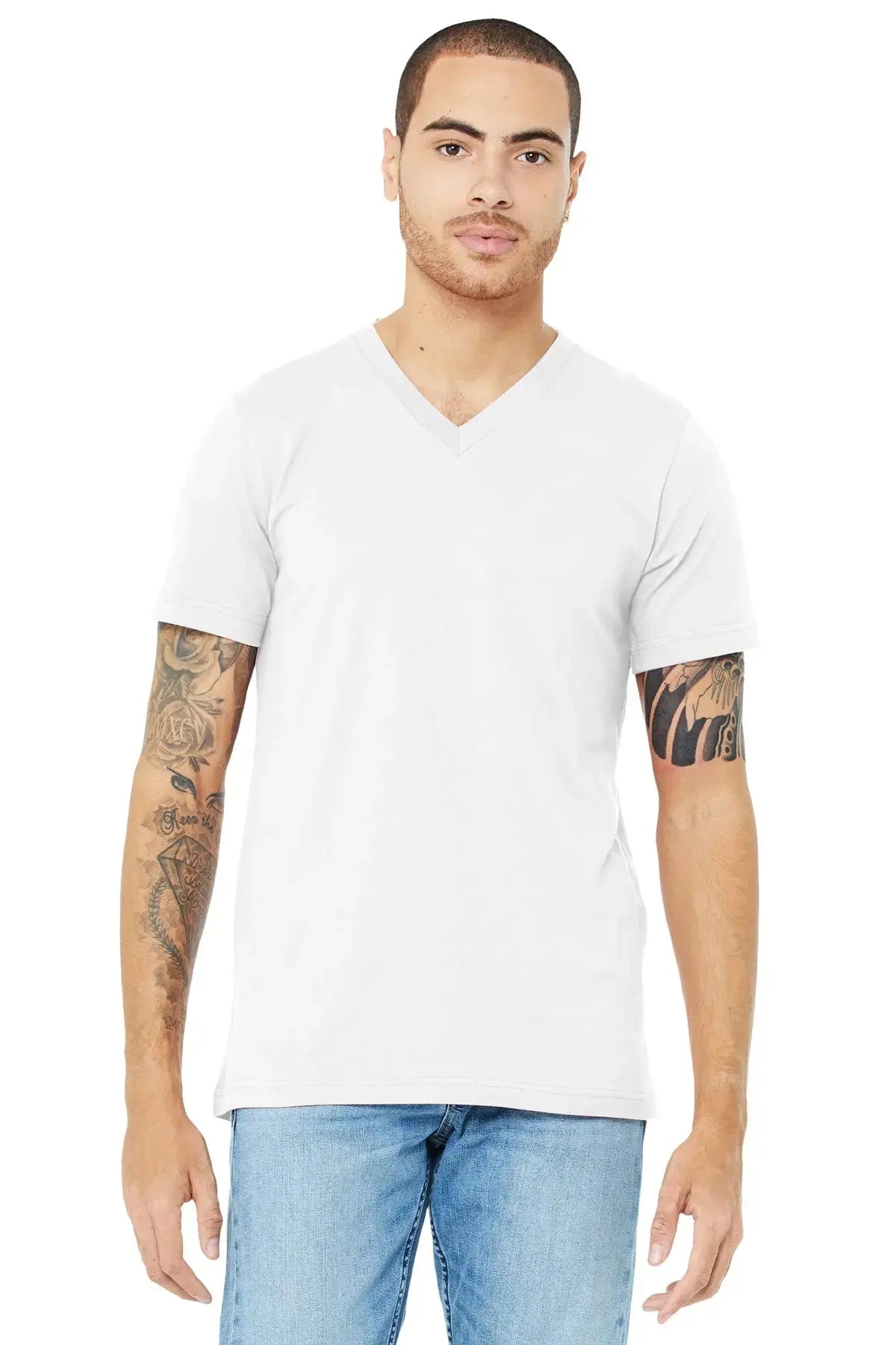 BELLA+CANVAS® Unisex Jersey Short Sleeve V-Neck Tee #BC3005 Game Over Merch