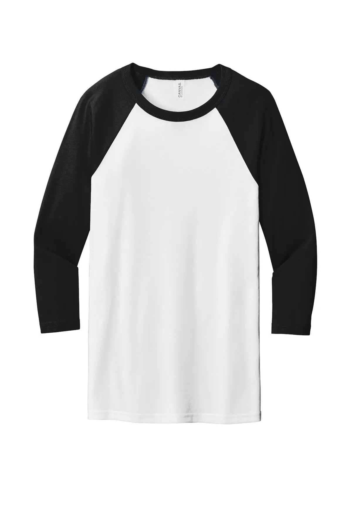 BELLA+CANVAS® Unisex 3/4-Sleeve Baseball Tee #BC3200