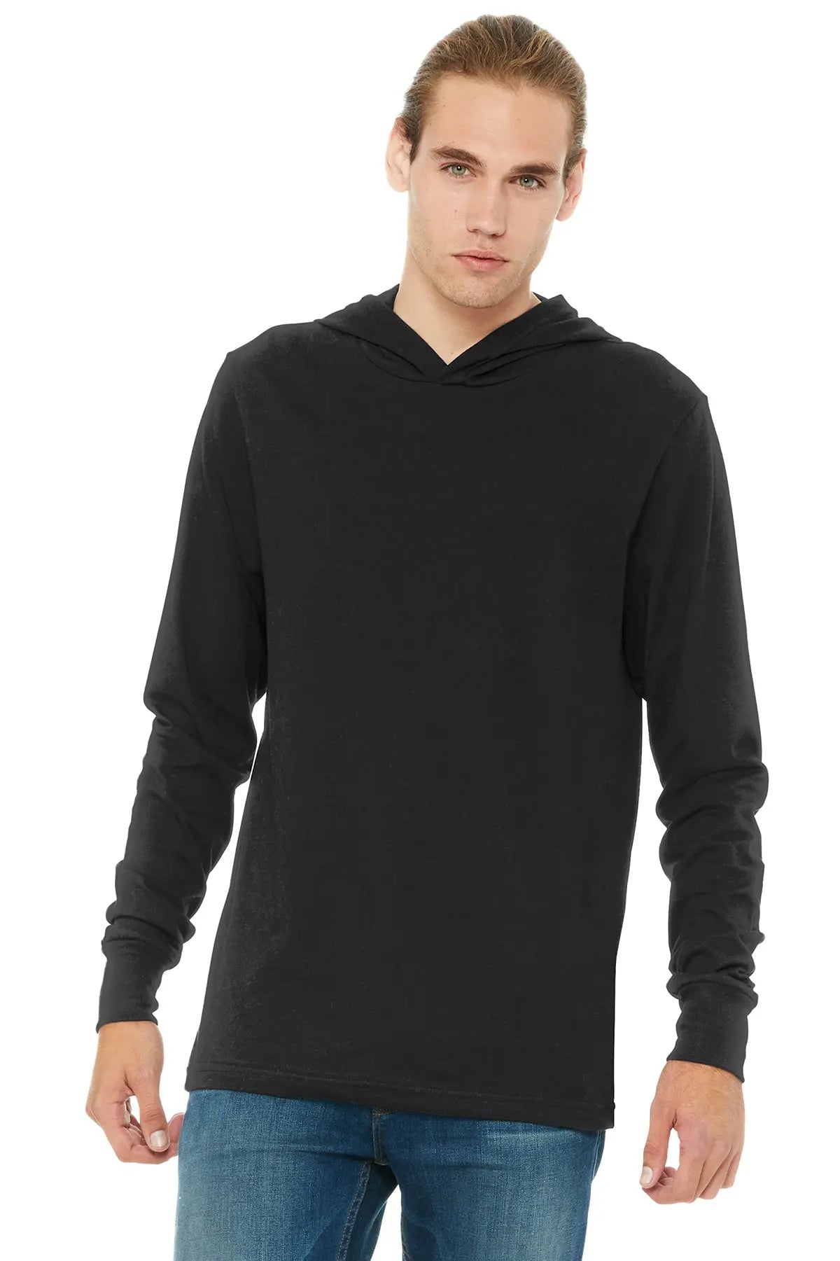 BELLA+CANVAS® Unisex Jersey Long Sleeve Hoodie #BC3512