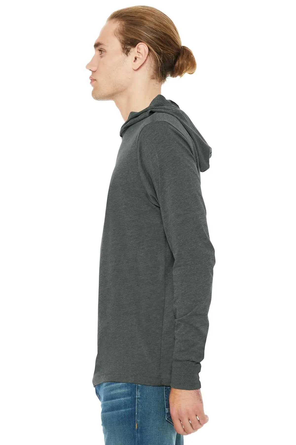 BELLA+CANVAS® Unisex Jersey Long Sleeve Hoodie #BC3512