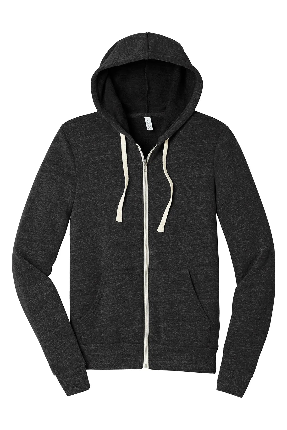 BELLA+CANVAS® Unisex Triblend Sponge Fleece Full-Zip Hoodie #BC3909