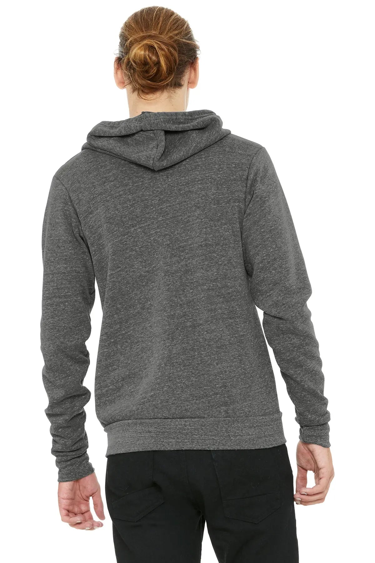 BELLA+CANVAS® Unisex Triblend Sponge Fleece Full-Zip Hoodie #BC3909