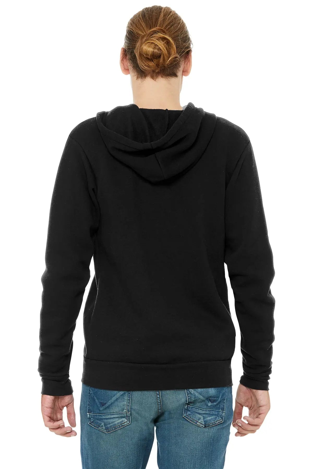 BELLA+CANVAS® Unisex Triblend Sponge Fleece Full-Zip Hoodie #BC3909