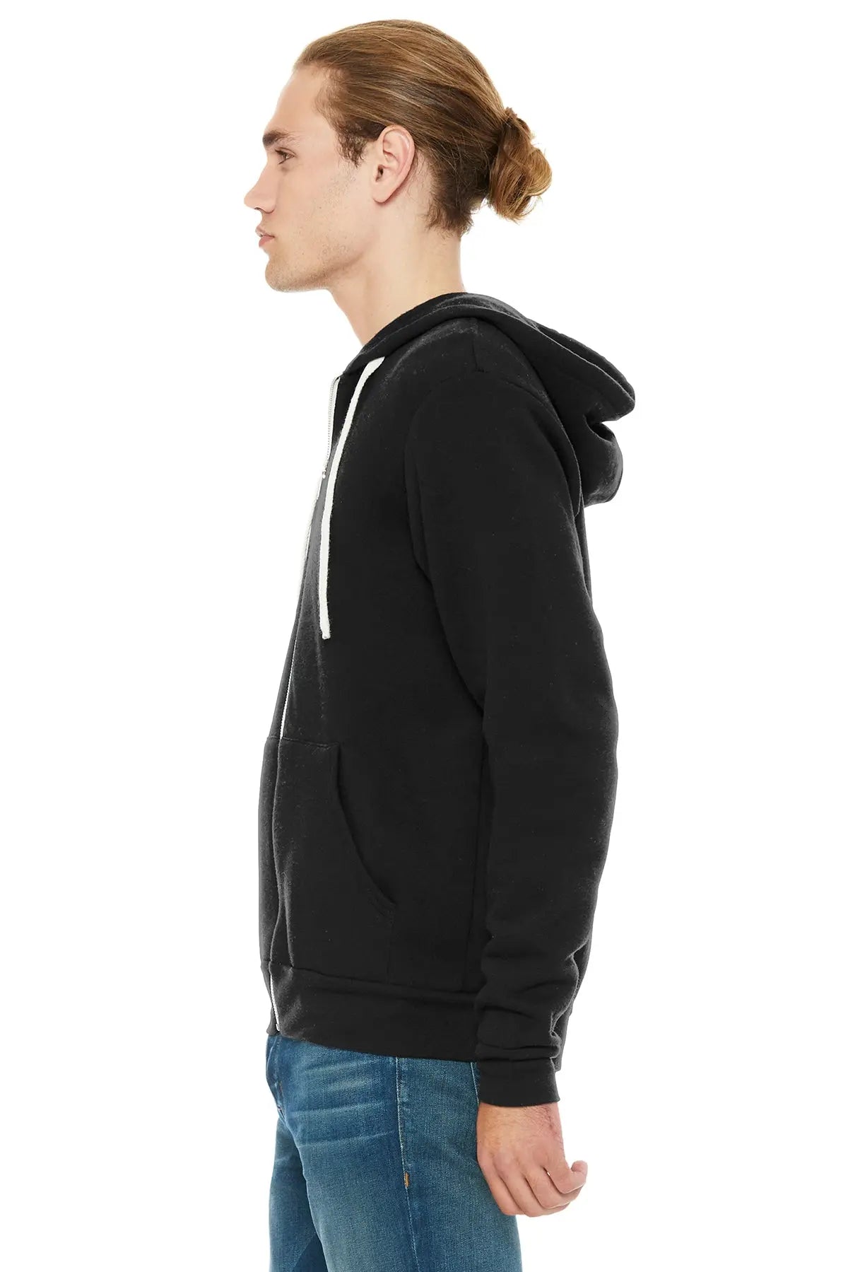 BELLA+CANVAS® Unisex Triblend Sponge Fleece Full-Zip Hoodie #BC3909