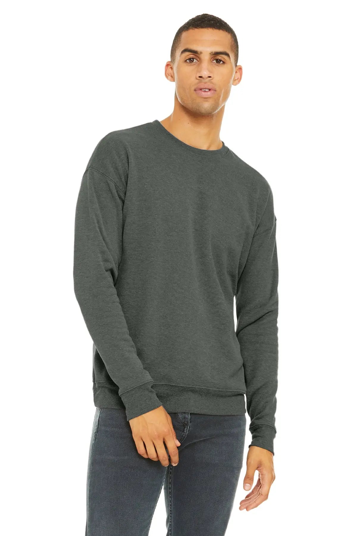 BELLA+CANVAS® Unisex Sponge Fleece Drop Shoulder Sweatshirt #BC3945 Game Over Merch