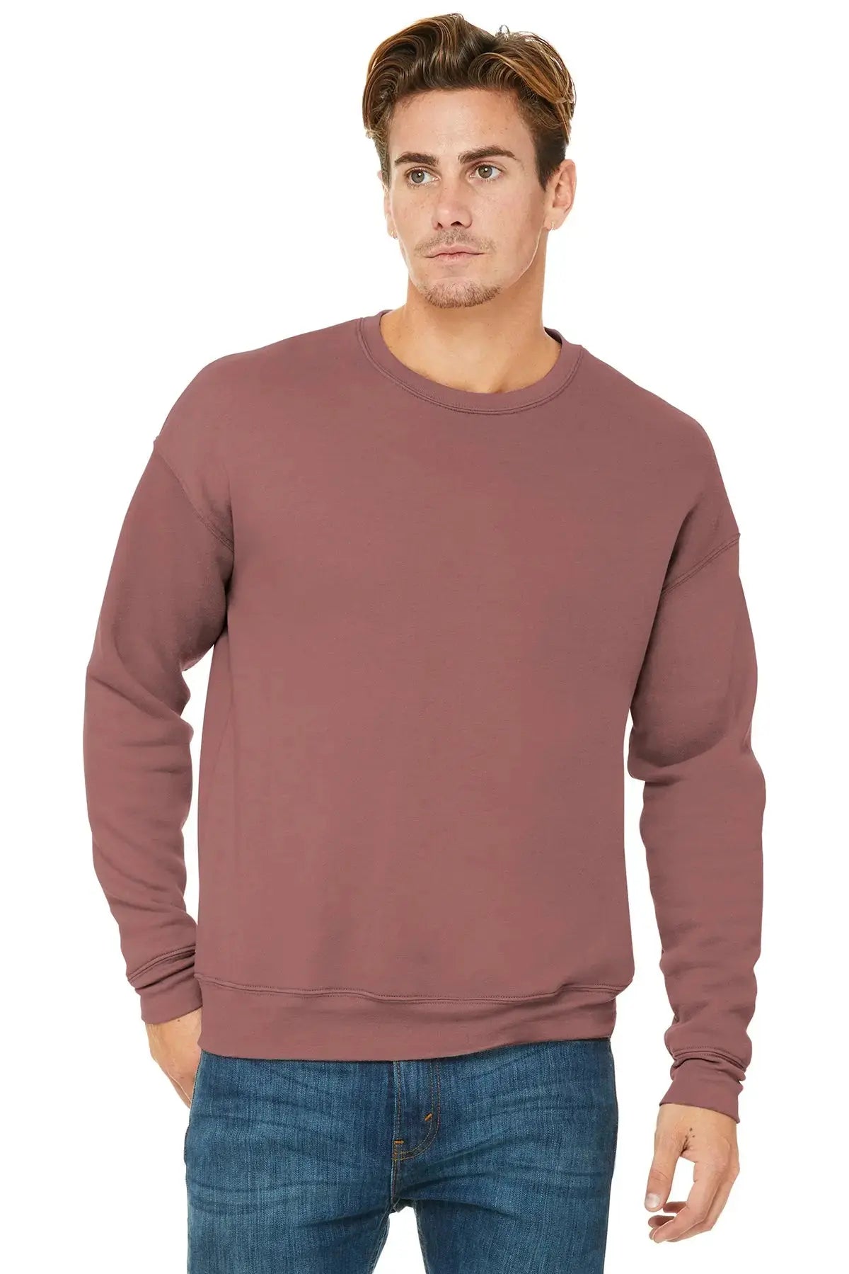 BELLA+CANVAS® Unisex Sponge Fleece Drop Shoulder Sweatshirt #BC3945 Game Over Merch