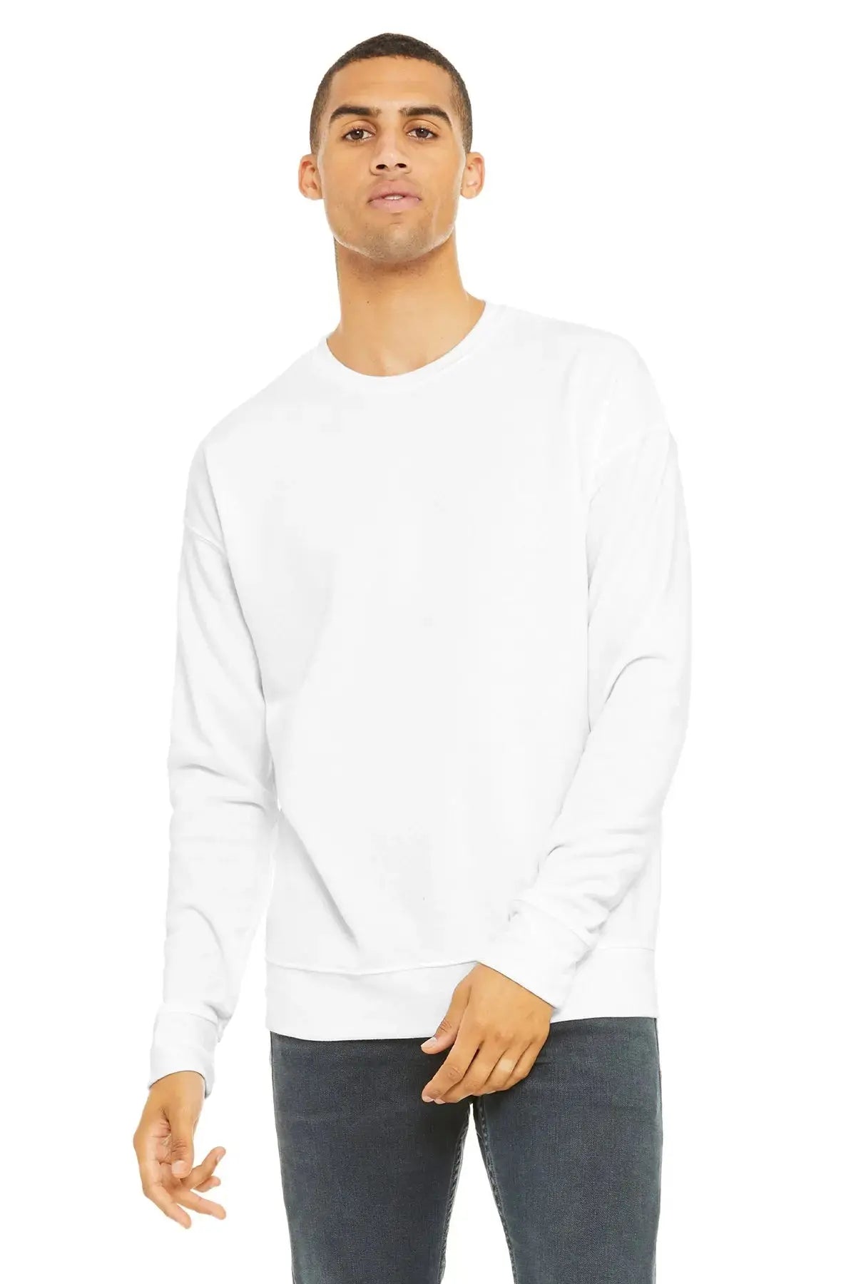 BELLA+CANVAS® Unisex Sponge Fleece Drop Shoulder Sweatshirt #BC3945 Game Over Merch