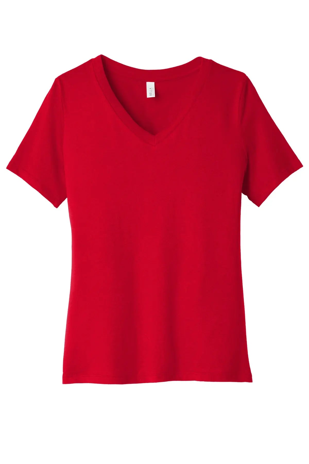 BELLA+CANVAS® Women’s Relaxed Jersey Short Sleeve V-Neck Tee #BC6405