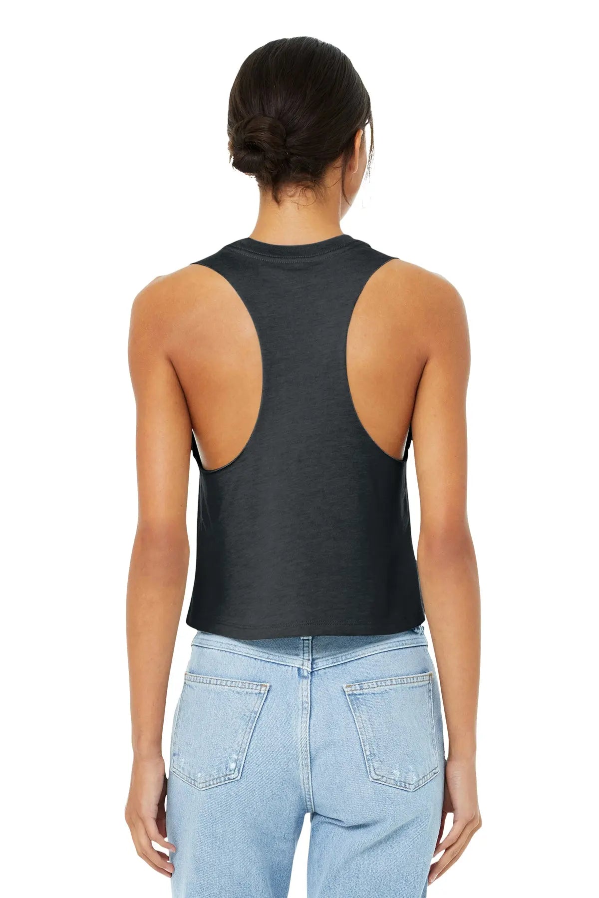 BELLA+CANVAS® Women’s Racerback Cropped Tank #BC6682 Game Over Merch
