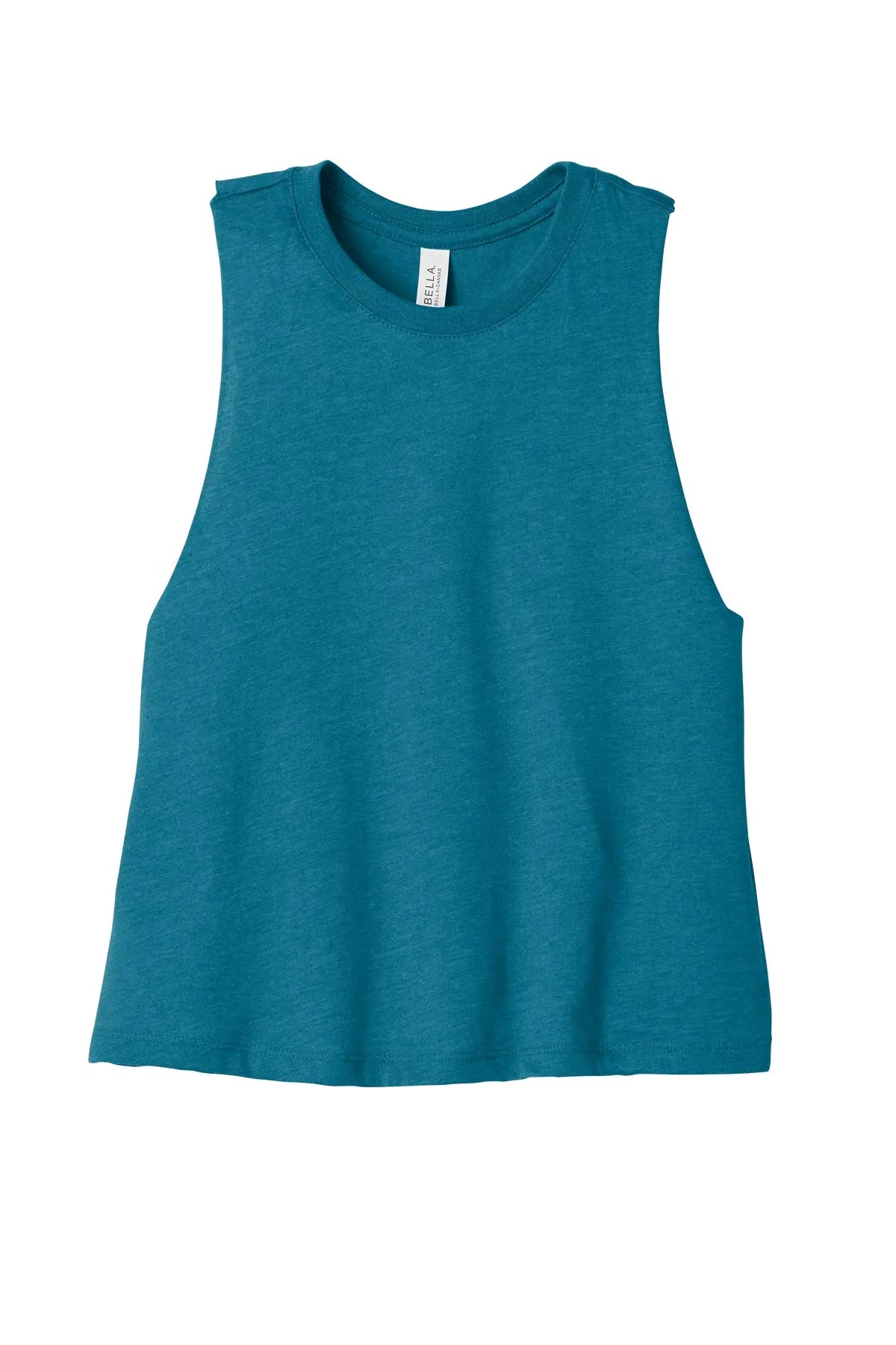 BELLA+CANVAS® Women’s Racerback Cropped Tank #BC6682 Game Over Merch