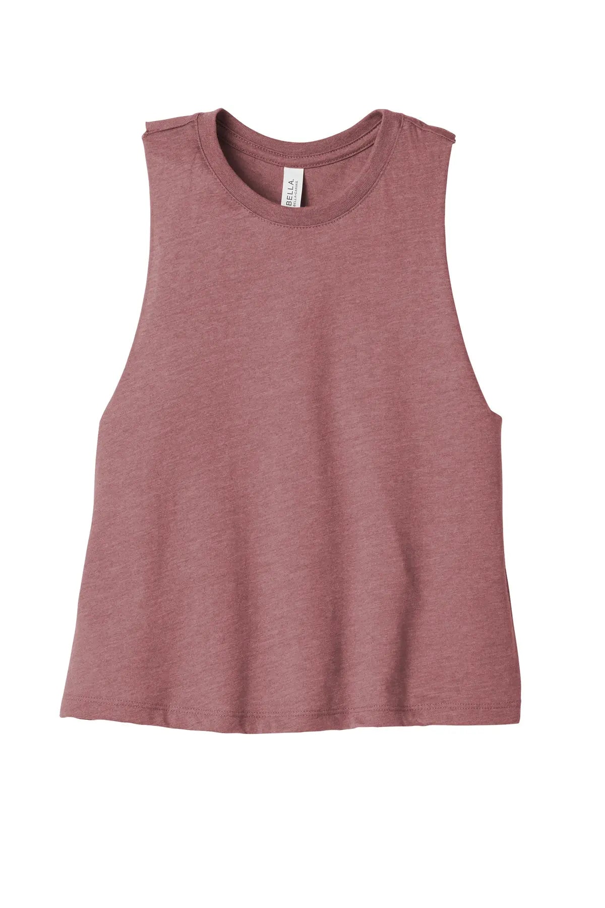BELLA+CANVAS® Women’s Racerback Cropped Tank #BC6682 Game Over Merch