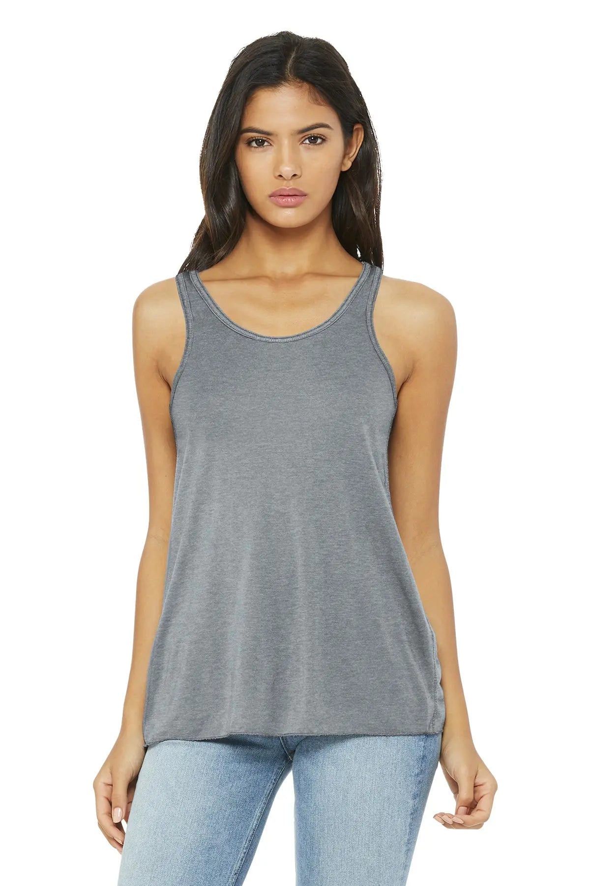 BELLA+CANVAS® Women’s Flowy Racerback Tank #BC8800 Game Over Merch