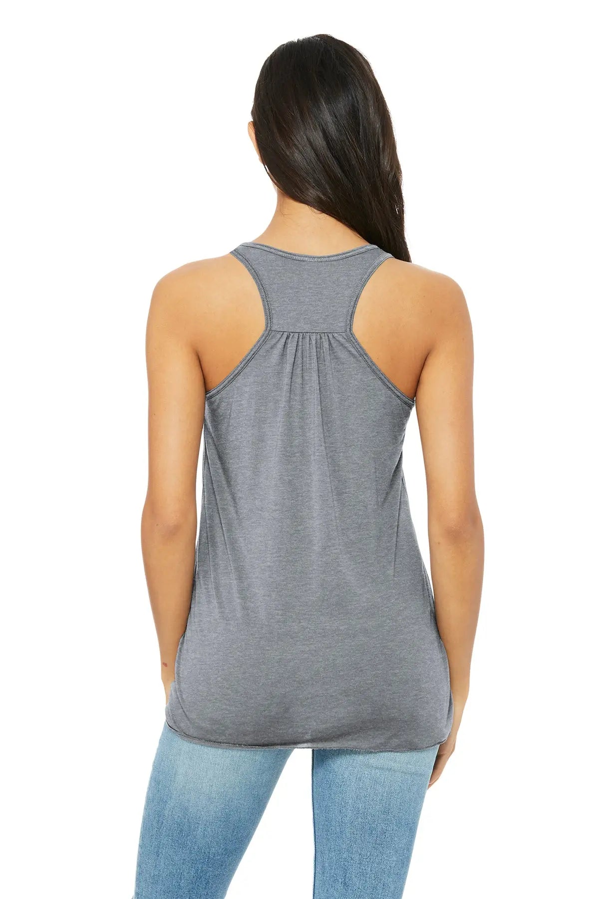 BELLA+CANVAS® Women’s Flowy Racerback Tank #BC8800 Game Over Merch