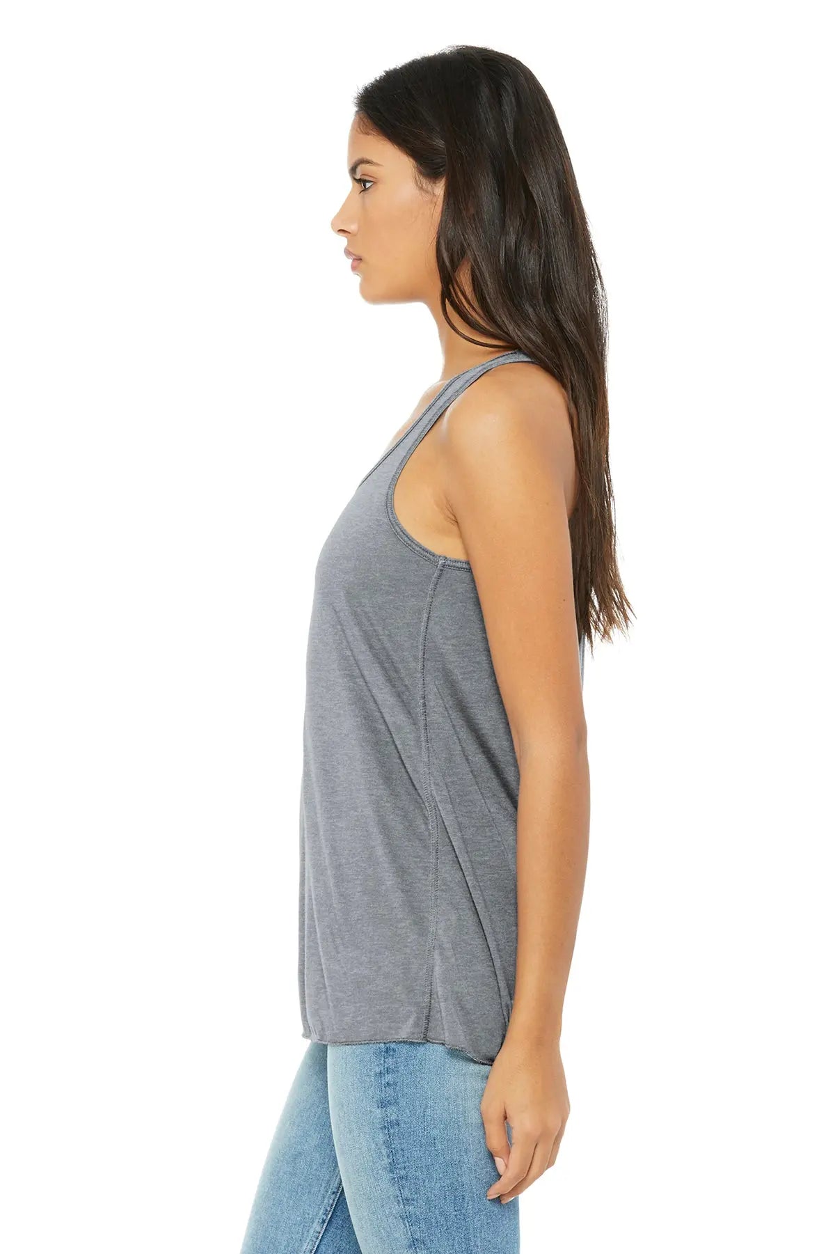 BELLA+CANVAS® Women’s Flowy Racerback Tank #BC8800 Game Over Merch