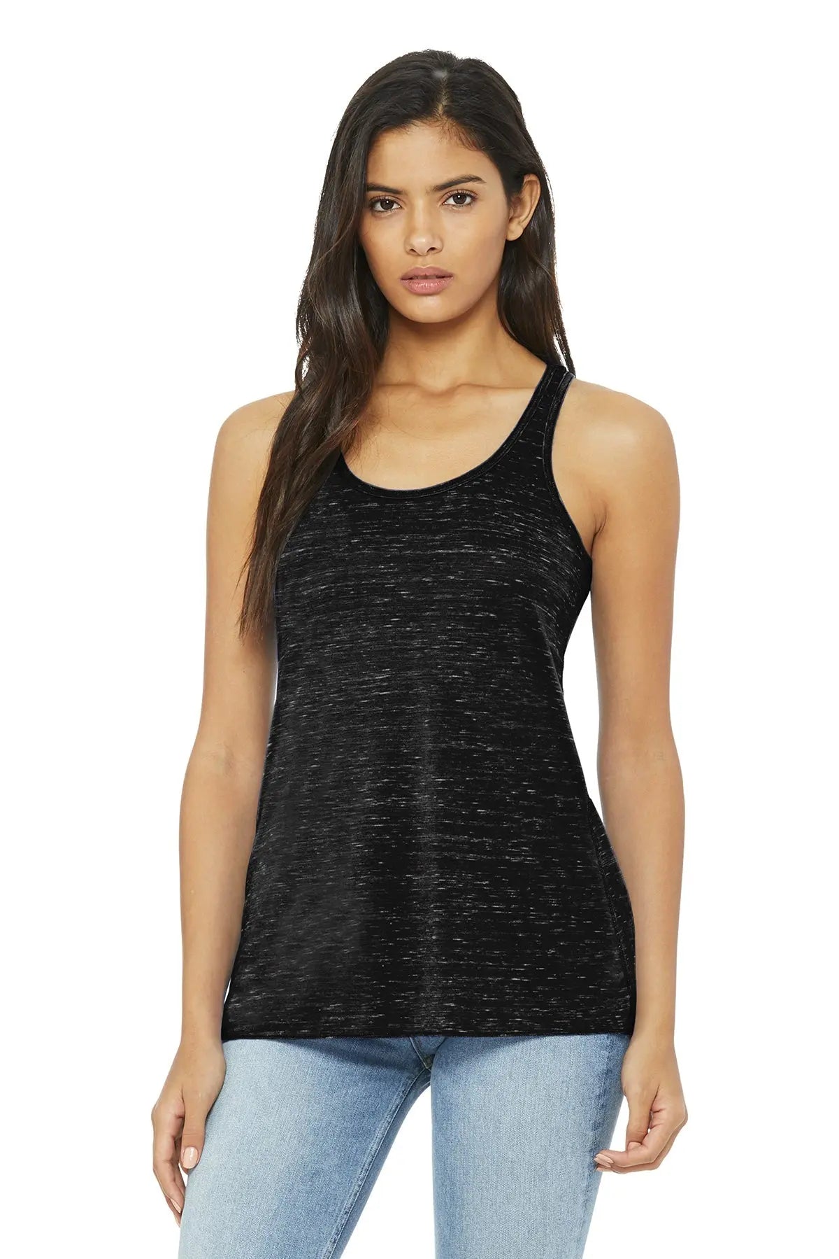 BELLA+CANVAS® Women’s Flowy Racerback Tank #BC8800 Game Over Merch