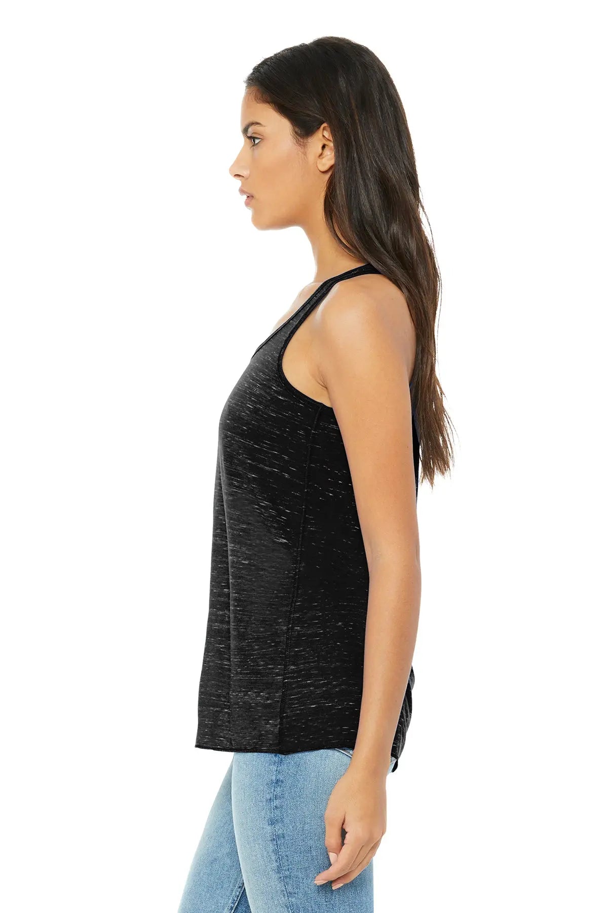 BELLA+CANVAS® Women’s Flowy Racerback Tank #BC8800 Game Over Merch
