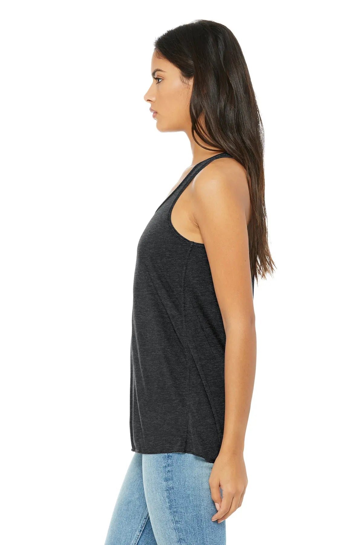 BELLA+CANVAS® Women’s Flowy Racerback Tank #BC8800 Game Over Merch