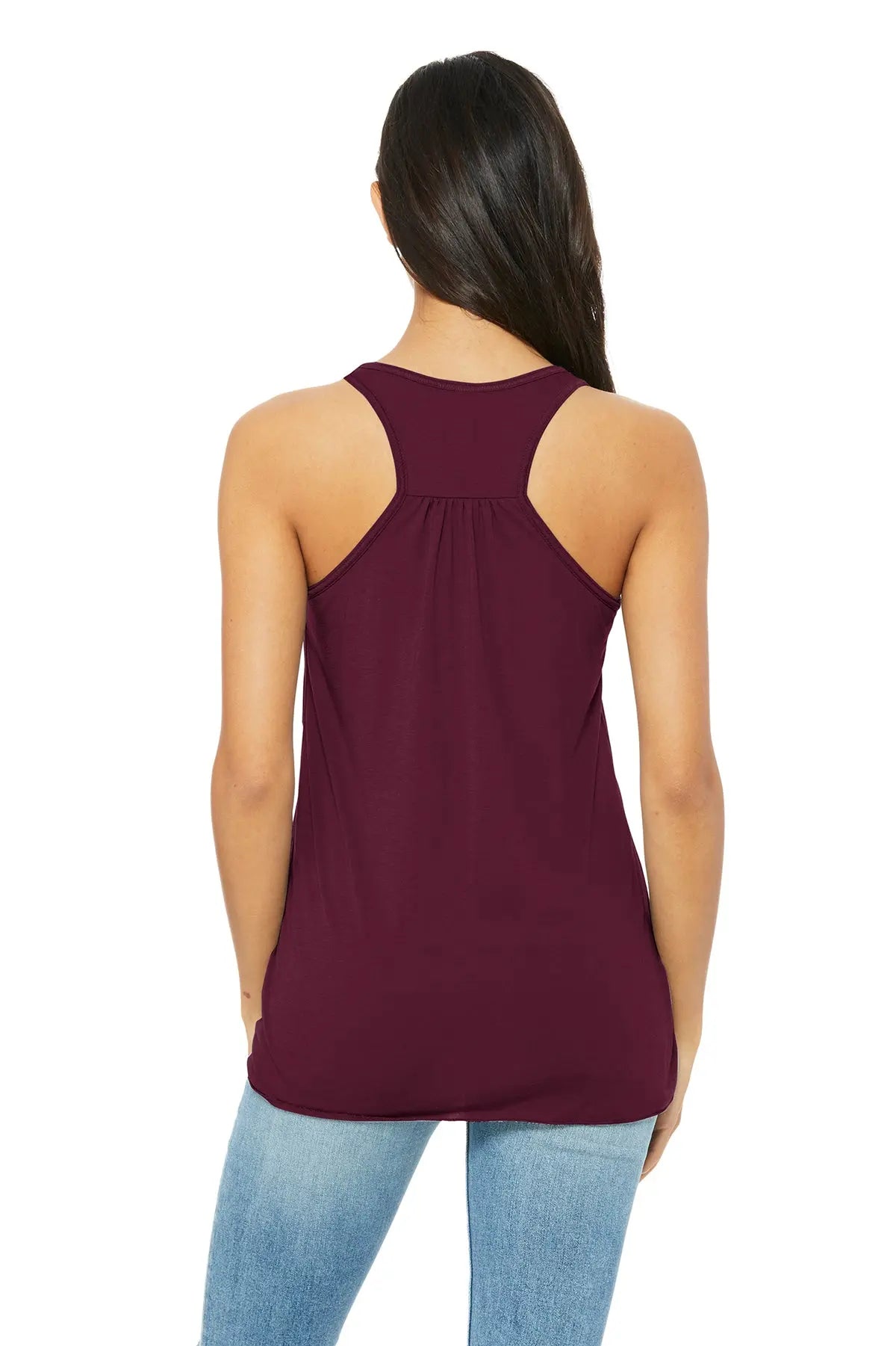 BELLA+CANVAS® Women’s Flowy Racerback Tank #BC8800 Game Over Merch