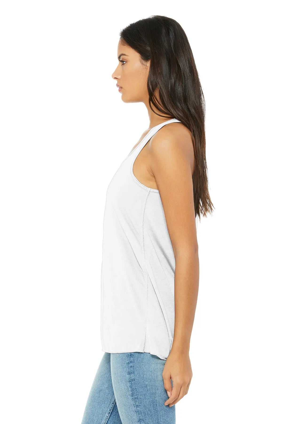 BELLA+CANVAS® Women’s Flowy Racerback Tank #BC8800 Game Over Merch