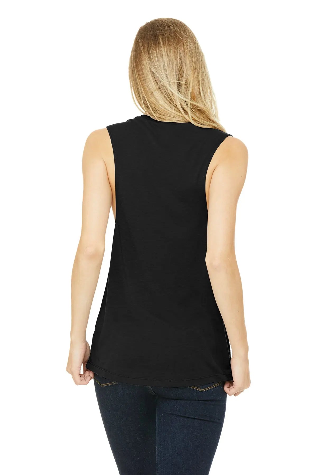 BELLA+CANVAS® Women’s Flowy Scoop Muscle Tank #BC8803 Game Over Merch