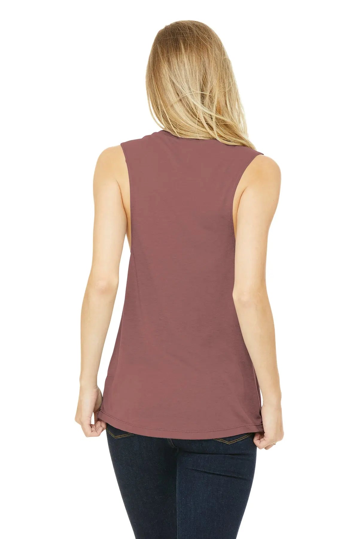BELLA+CANVAS® Women’s Flowy Scoop Muscle Tank #BC8803 Game Over Merch