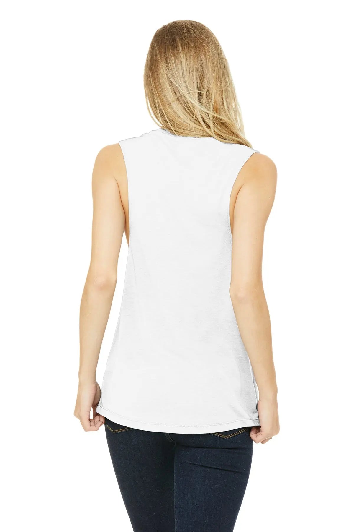 BELLA+CANVAS® Women’s Flowy Scoop Muscle Tank #BC8803 Game Over Merch