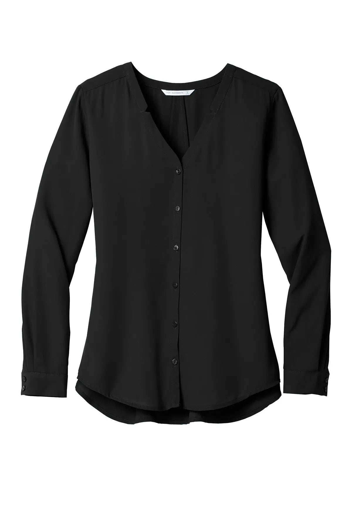 Port Authority® Women's Long Sleeve Button-Front Blouse #LW700