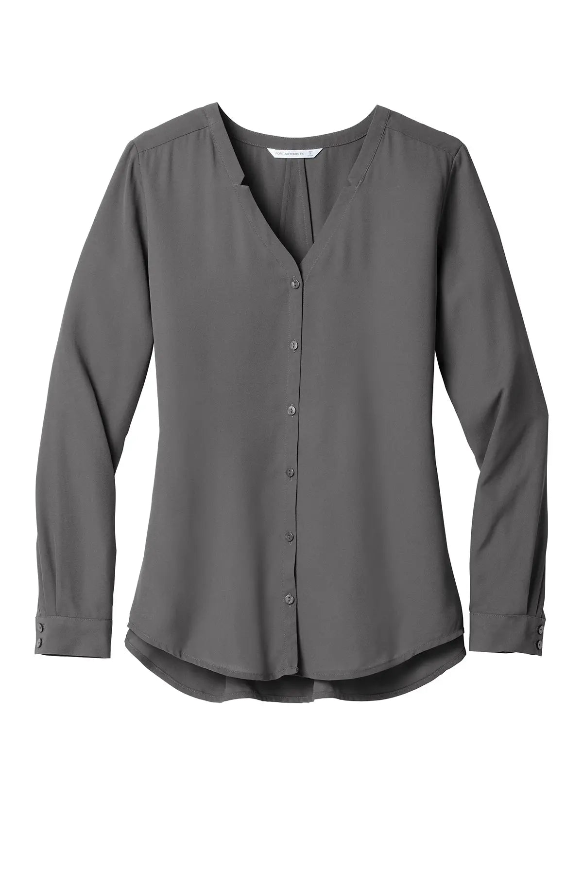 Port Authority® Women's Long Sleeve Button-Front Blouse #LW700