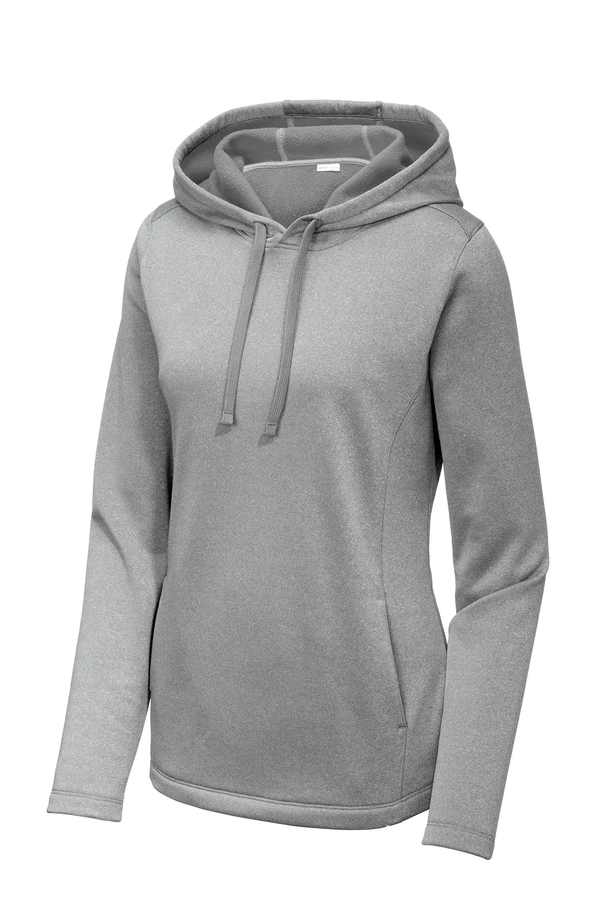 Sport-Tek® Women's PosiCharge® Sport-Wick® Heather Fleece Hooded Pullover #LST264