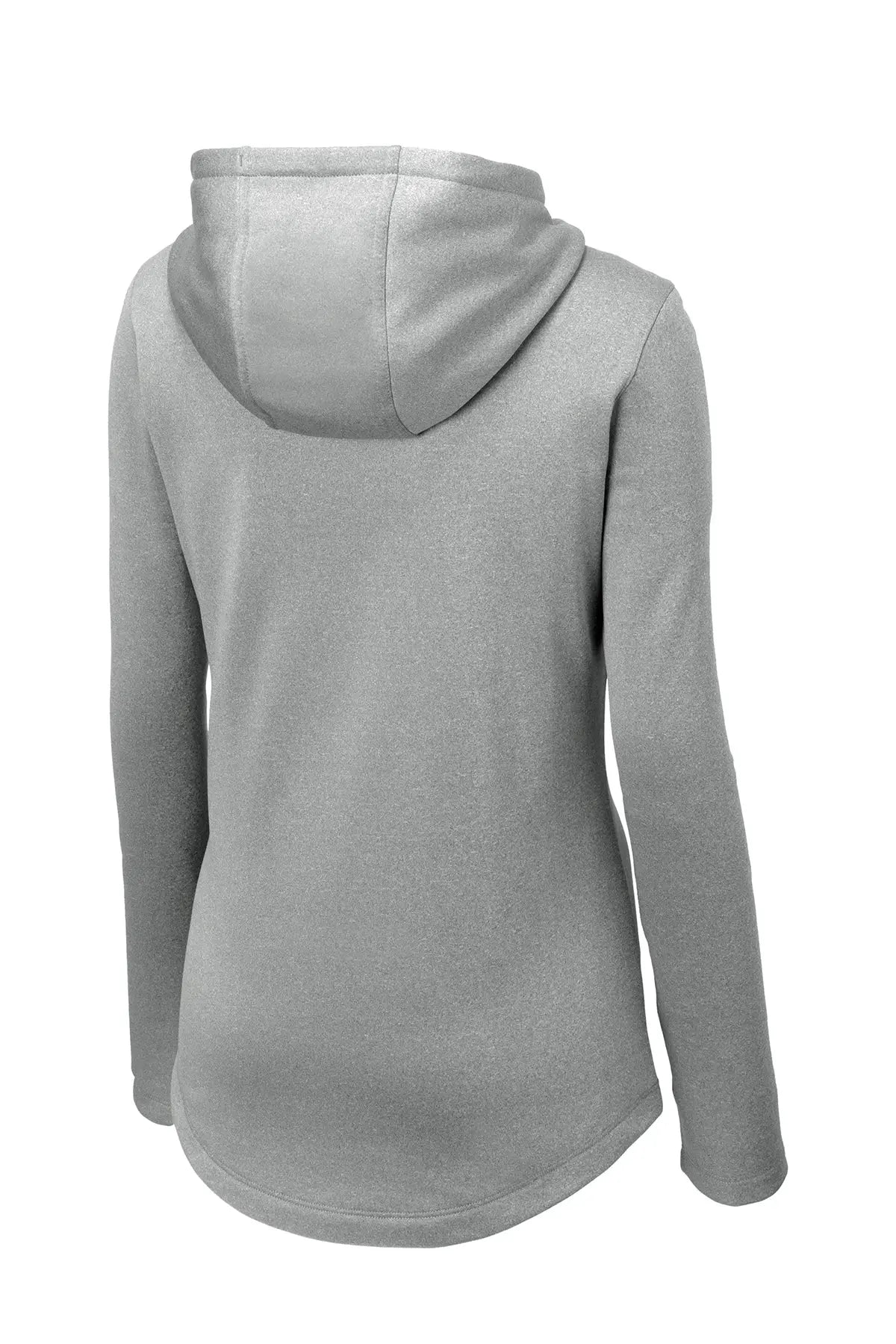Sport-Tek® Women's PosiCharge® Sport-Wick® Heather Fleece Hooded Pullover #LST264