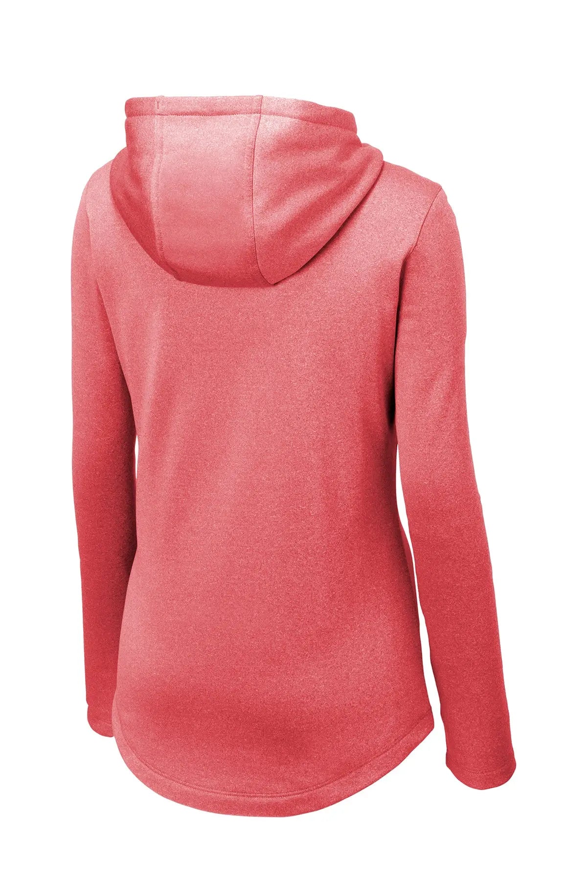 Sport-Tek® Women's PosiCharge® Sport-Wick® Heather Fleece Hooded Pullover #LST264