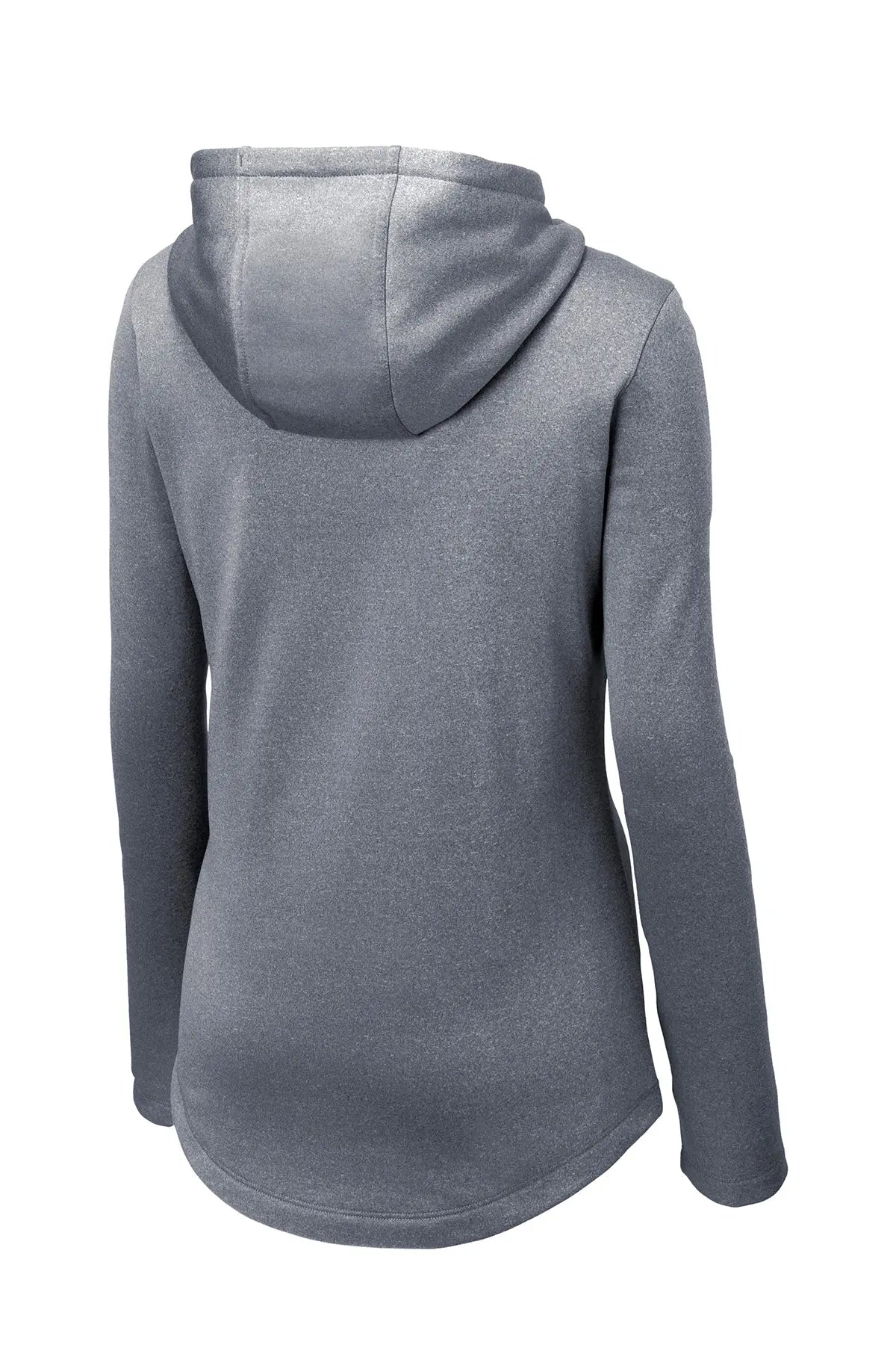 Sport-Tek® Women's PosiCharge® Sport-Wick® Heather Fleece Hooded Pullover #LST264
