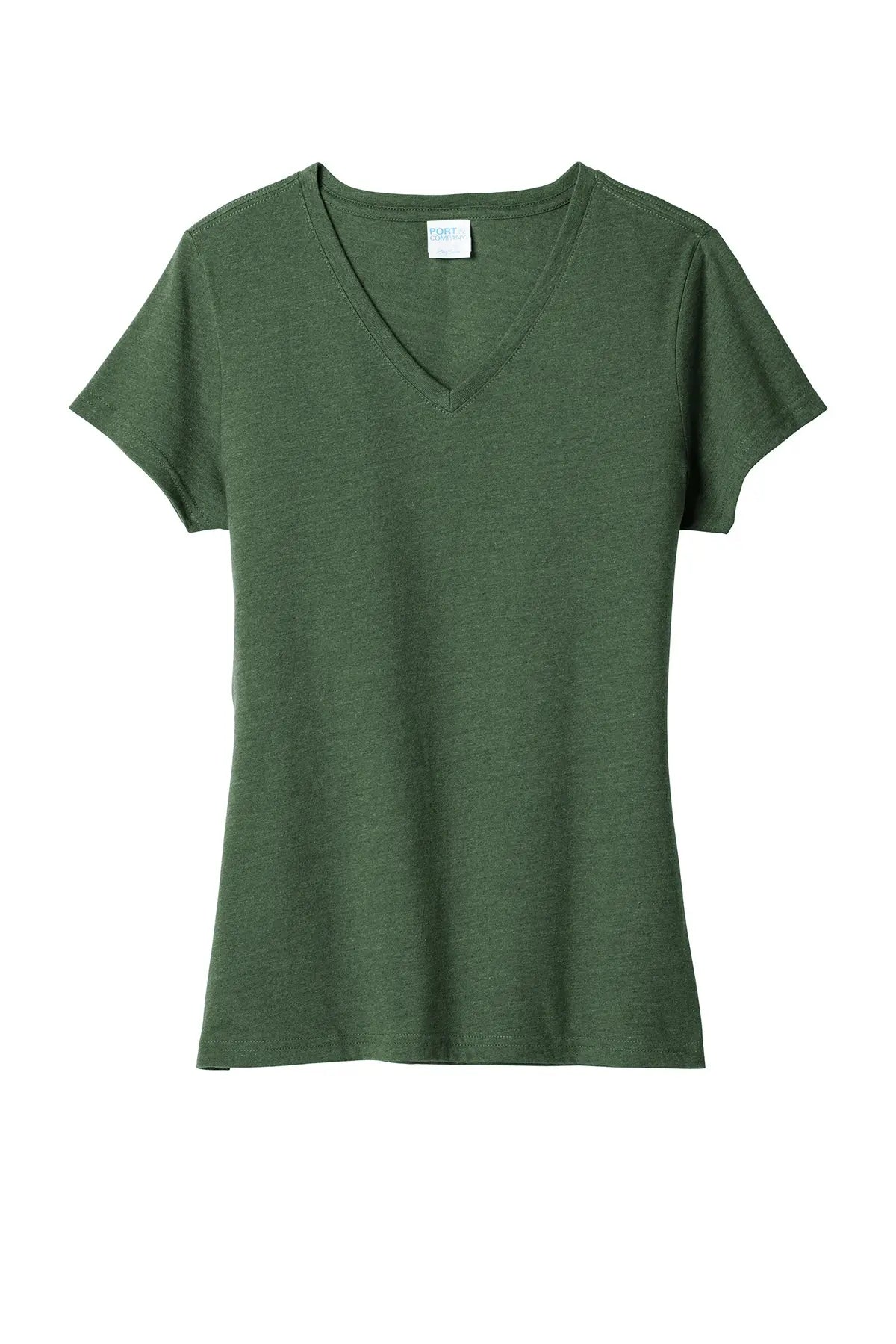 Port & Co™ Women's Fan Favorite™ Blend V-Neck Tee #LPC455V