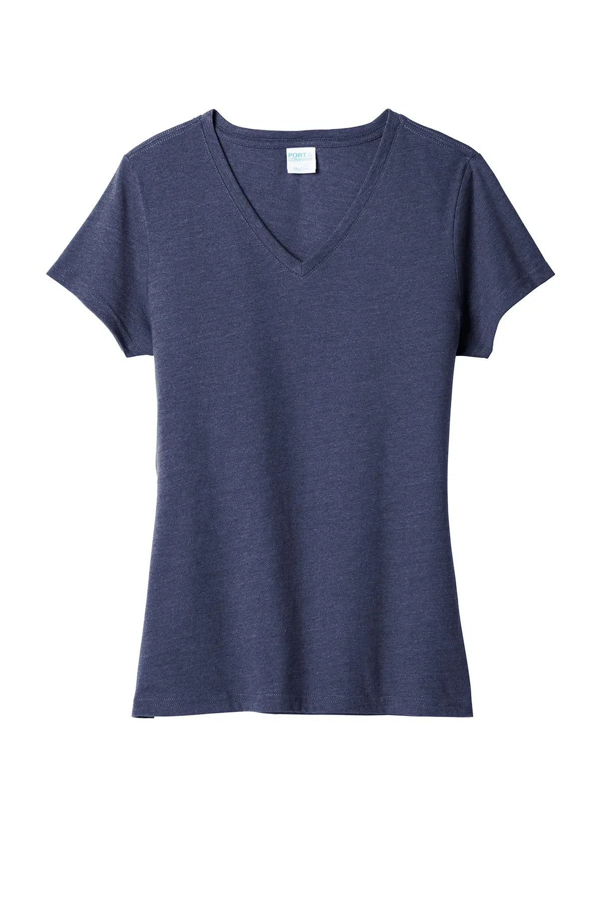 Port & Co™ Women's Fan Favorite™ Blend V-Neck Tee #LPC455V