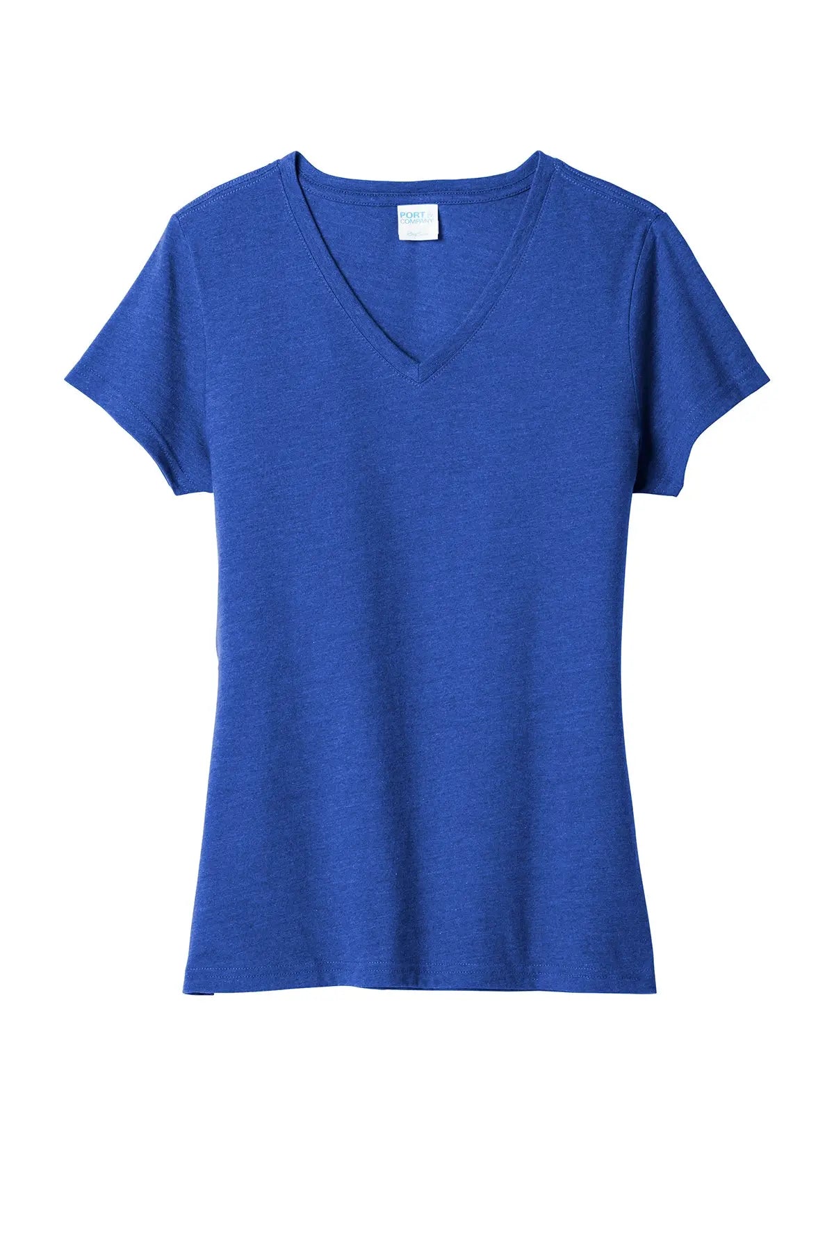 Port & Co™ Women's Fan Favorite™ Blend V-Neck Tee #LPC455V